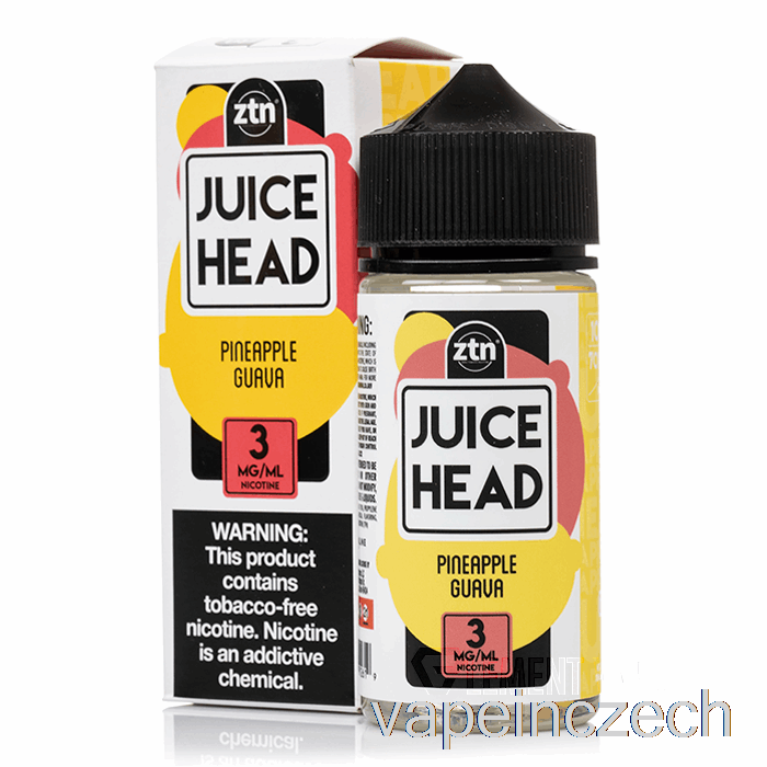 Ananasová Guava - Džus Hlava - 100 Ml 6mg Vape Bez Nikotinu